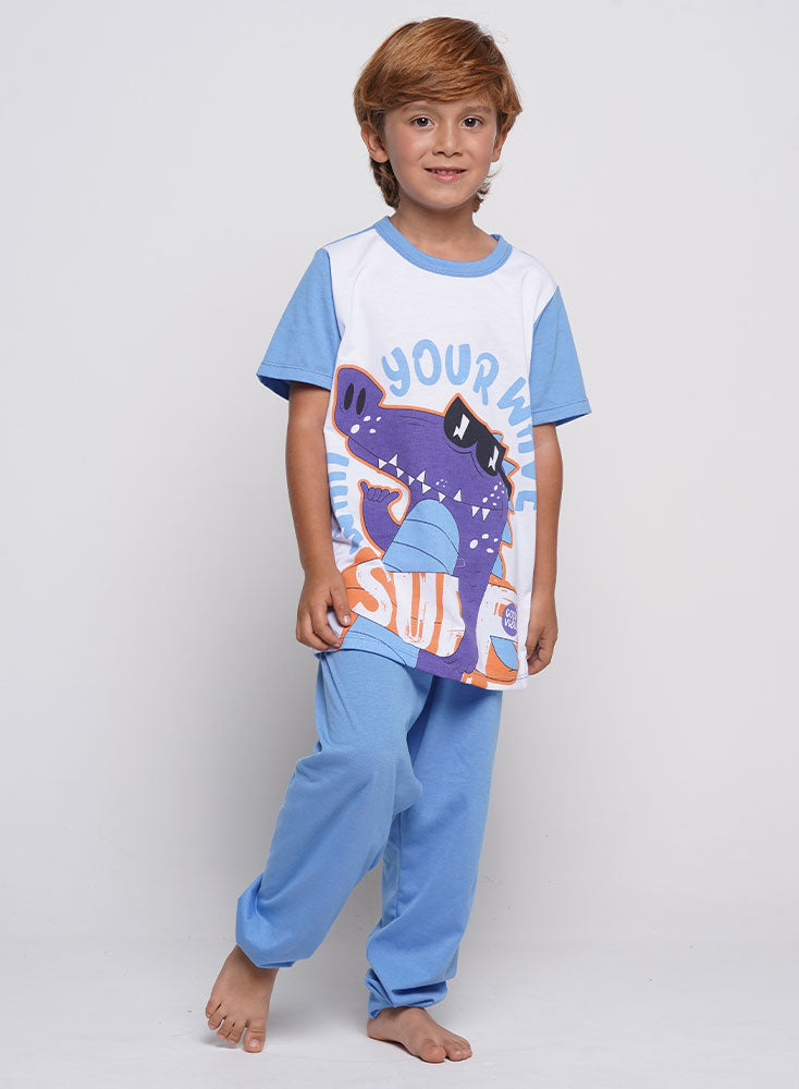 36502 Pijama Infantil Manga Corta Pantalón