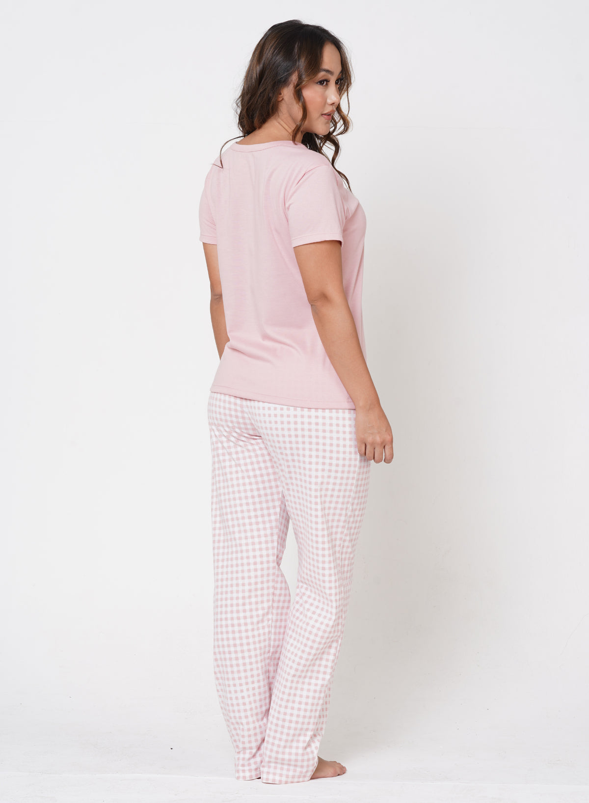 Pijama para Mujer Blusa con escote en V y Pantalon Ref 45120