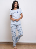 041 Pijama mujer manga corta pantalon