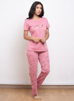 041 Pijama mujer manga corta pantalon