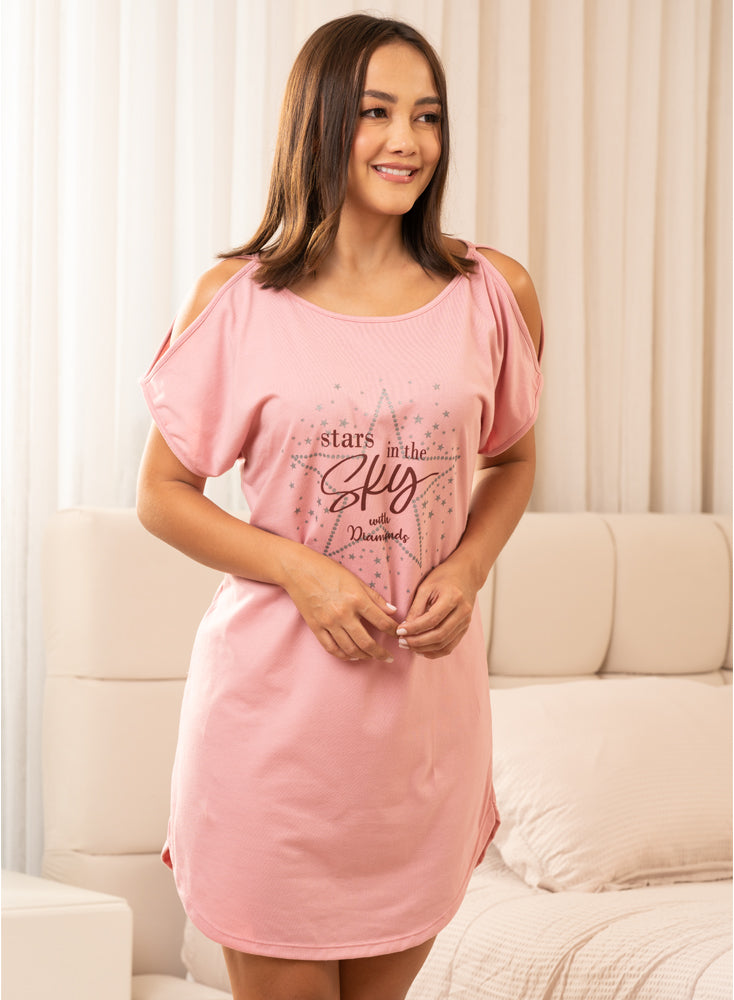 41108 Pijama Mujer Batola Manga Corta
