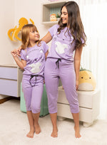 41203 Pijama Niña Manga Corta Capri