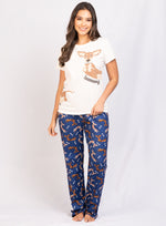 41208 Conjunto Familia Mujer Manga Corta Pantalon