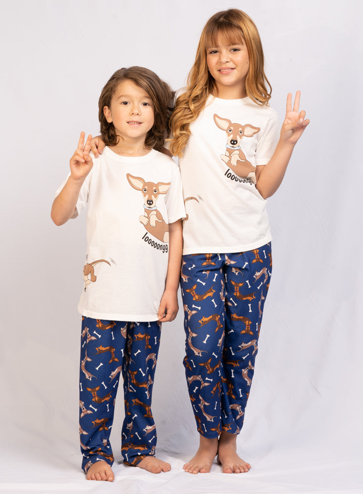 41209 Conjunto Familia Infantil Manga Corta Pantalon