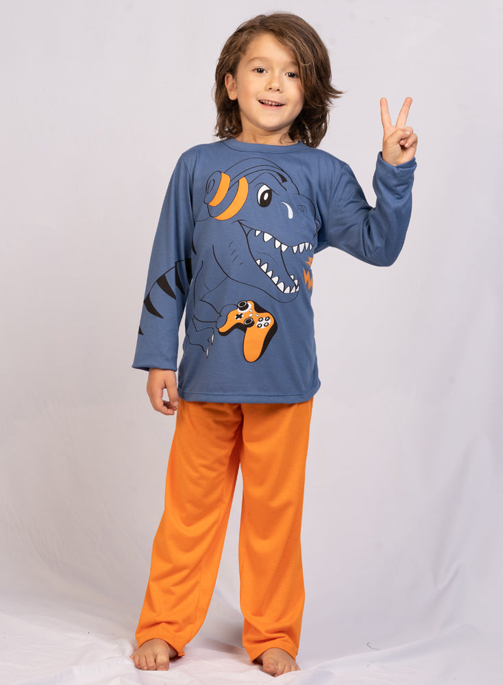 41500 Pijama Niño Manga Larga Pantalon