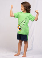 41503 Pijama Niño Manga Corta Bermuda