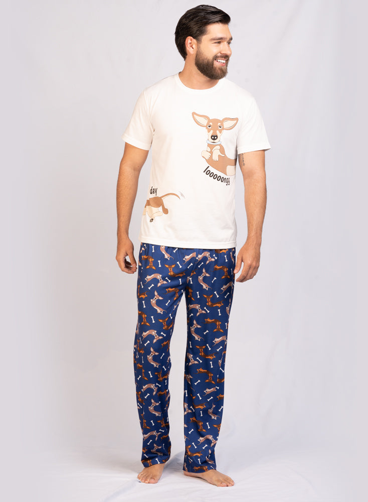 41900 Conjunto Familia Hombre Manga Corta Pantalon