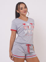 42100 Pijama Mujer Manga Corta Short