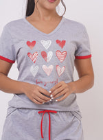 42100 Pijama Mujer Manga Corta Short