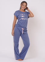 42103 Pijama Mujer Manga Corta Pantalón
