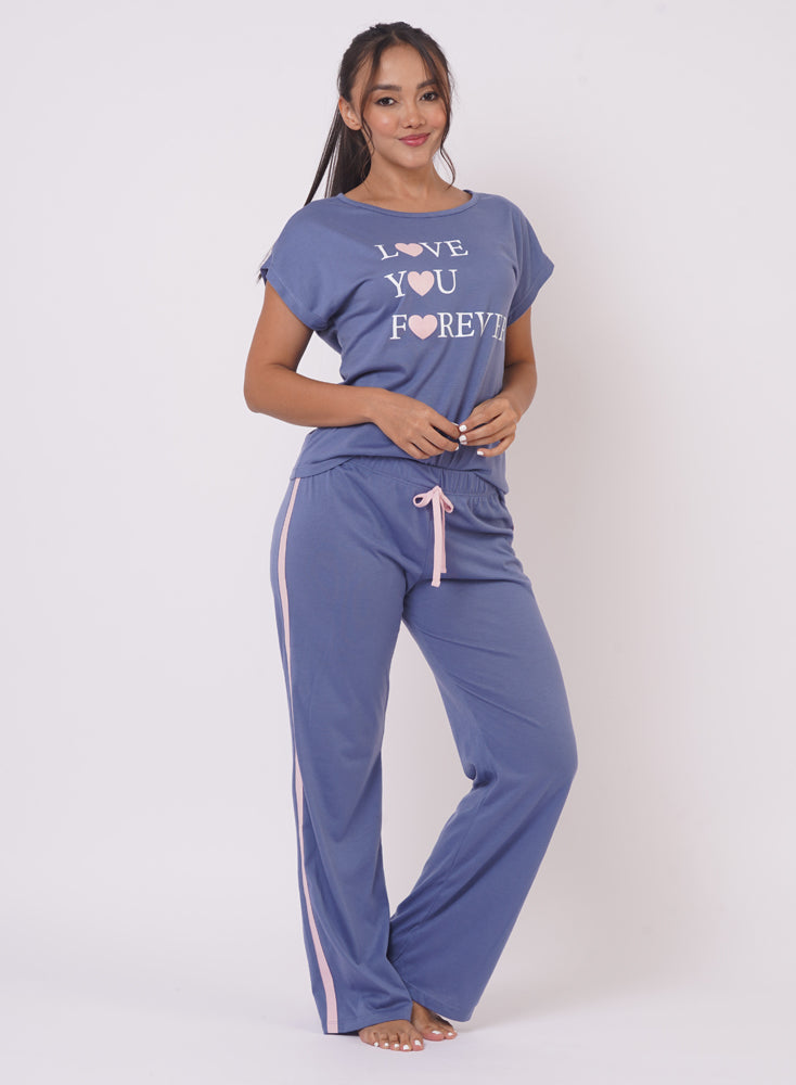 42103 Pijama Mujer Manga Corta Pantalón