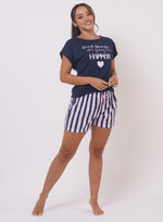42105 Pijama Mujer Manga Corta Short