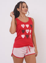 42106 Pijama Mujer Manga Sisa Short