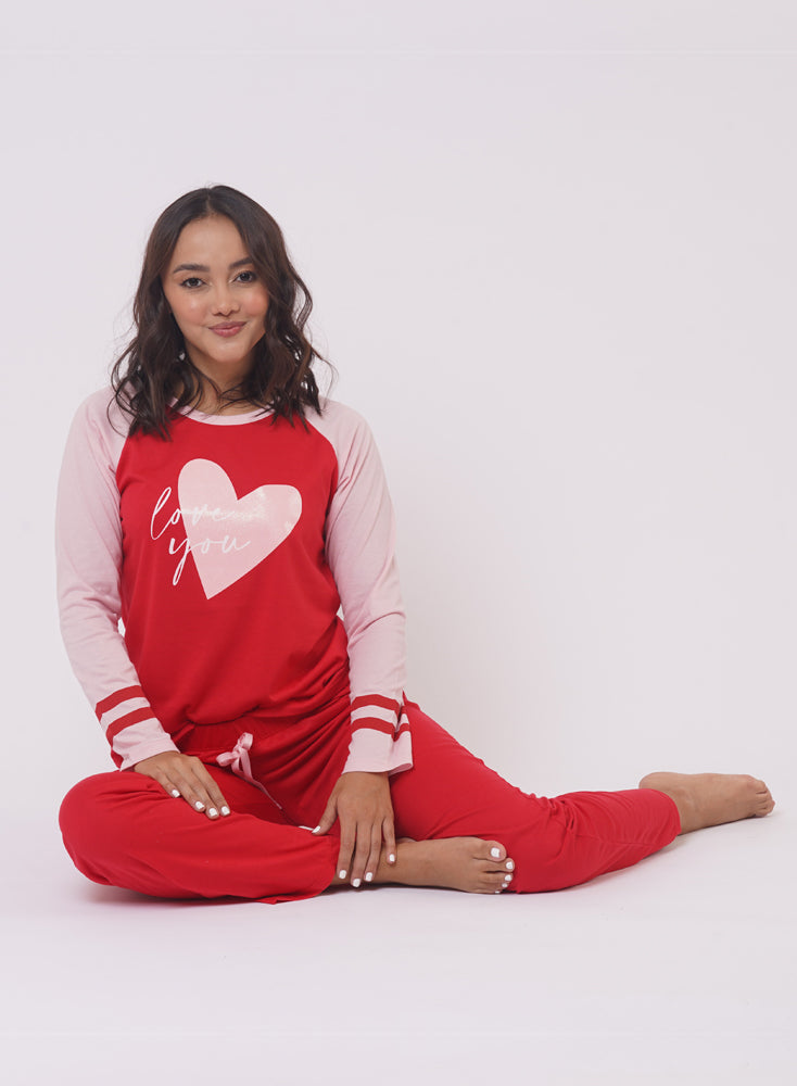 42205 Pijama Mujer Manga Larga Pantalón