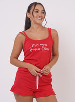 42101 Pijama Mujer Tiras Short