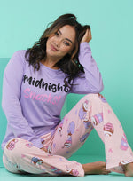 CR048 Pijama Mujer Larga Pantalón