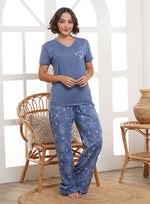 37072 Pijama mujer manga corta pantalon