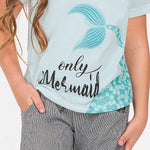Ref.32310 Pijama Niña Manga Corta Capri