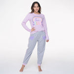 Ref.33002 Pijama Mujer Manga Larga Pantalón