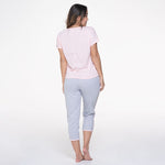Ref.33004 Pijama Mujer Manga Corta Capri