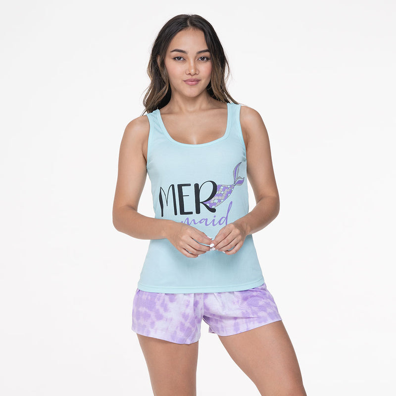 Ref.33009 Pijama Mujer Manga Sisa Short