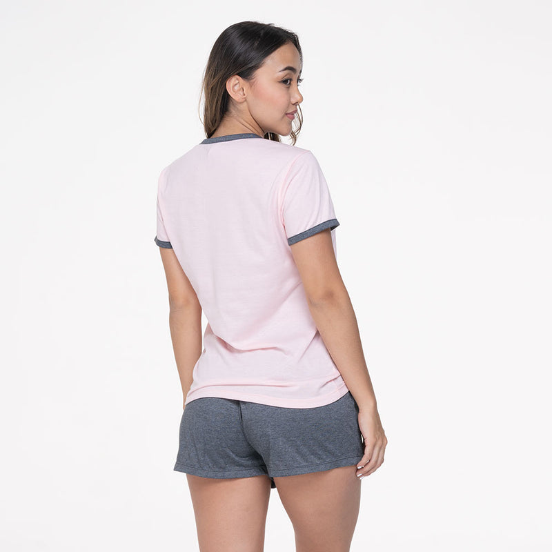 Ref.33010 Pijama Mujer Manga Corta Short