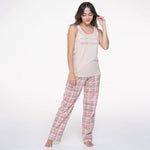 Ref.33101 Pijama Mujer Manga Sisa Pantalón