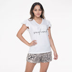 Ref.33111 Pijama Mujer Manga Corta Short