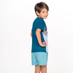 Ref.33503 Pijama Niño Manga Corta Bermuda