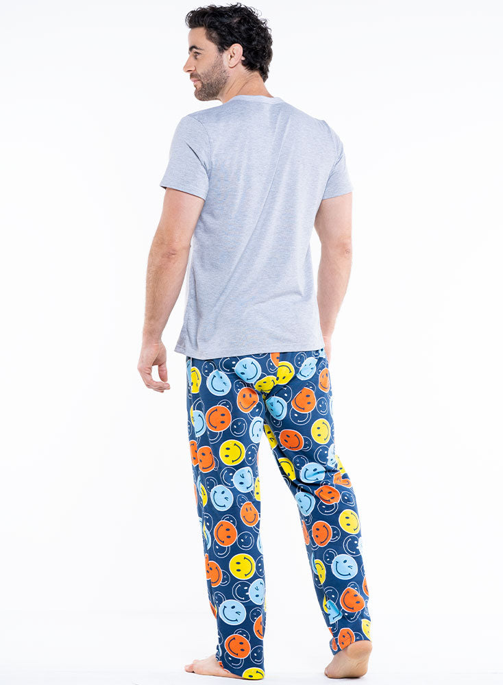 34910 Pijama Hombre Manga Corta Pantalón